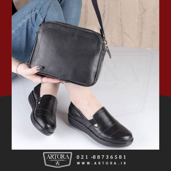 کفش راحتی زنانه چرم