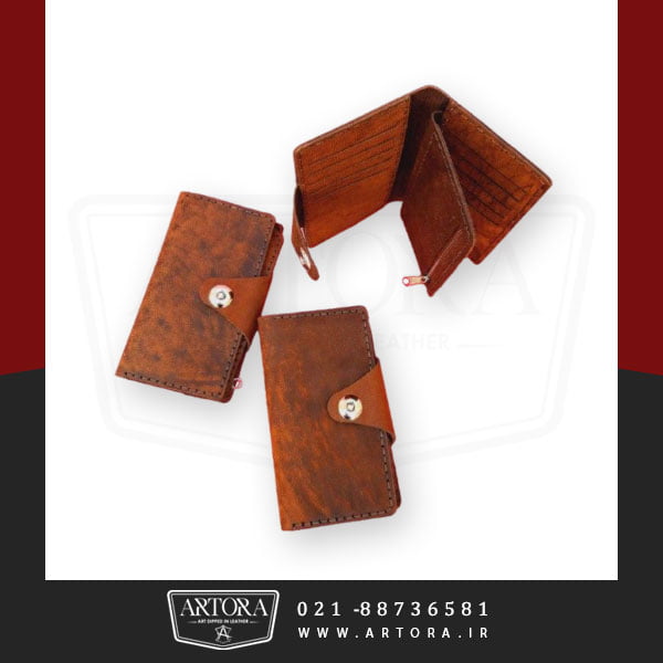 کیف پول چرم طبیعی